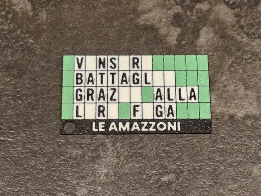 Portachiavi Buco Basso Sinistra Le Amazzoni Vinser