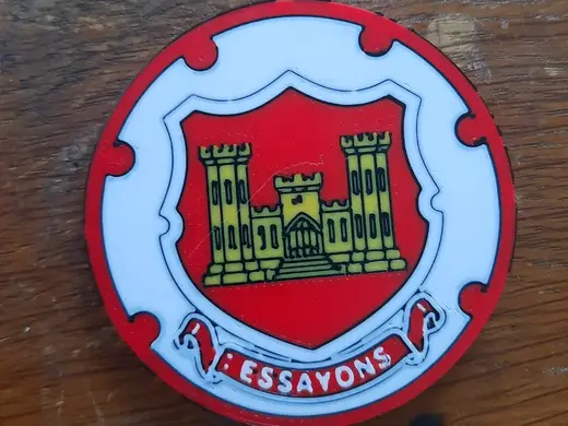 Army Engineer coin