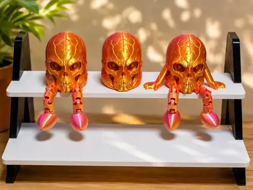 Skullies Articulated,flexy Mini Figurine