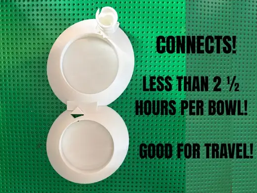 Connecting Bowls (food & water)