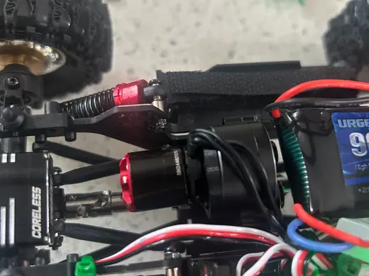 mini24 motor mount for Traxxas Trx4m Injora Trans