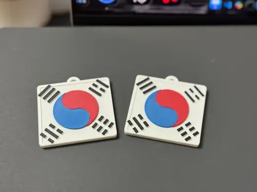 Classic Teageukgi Keyring