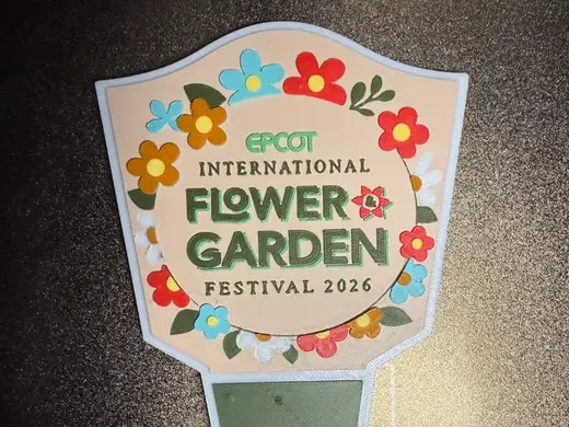 EPCOT Flower & Garden Festival 2026 Garden Stake
