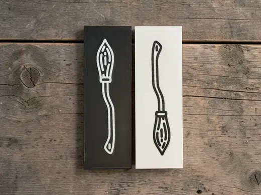 Harry Potter Nimbus 2000 Minimalist Bookmark