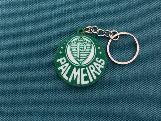 Palmeiras Keychain
