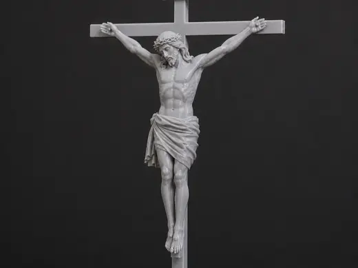 Crucifixo 3D – 20 cm | Alta definição (bico 0.2mm)