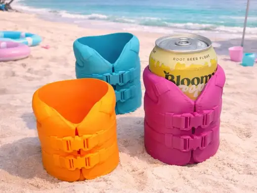 Chunky Life Jacket Coozie