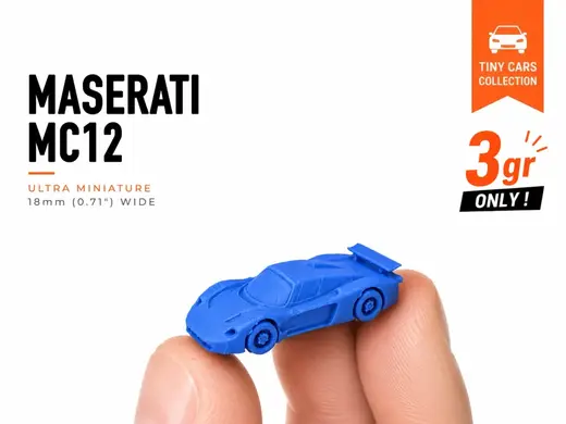 Tiny Maserati MC12 - Mini Cars Series