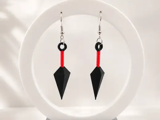 Kunai Earring (or keychain or for cosplay :D)