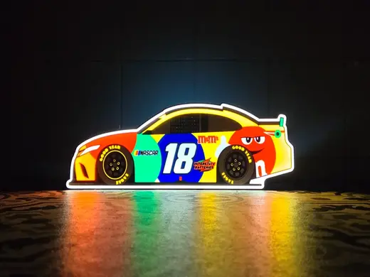 Kyle Busch 2019 LED Lightbox Sign