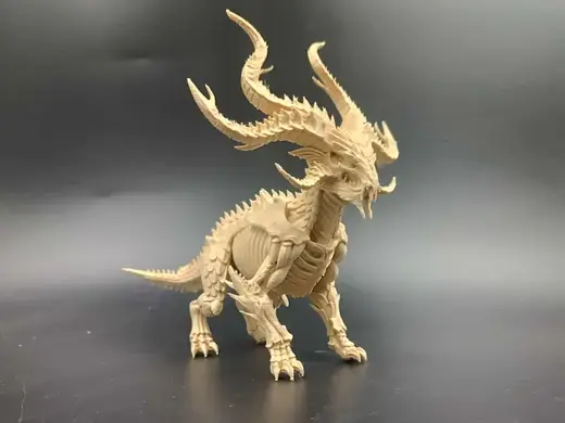 Skeleton Bone Dragon – Undead - RPG DnD - Figurine