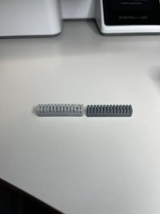 A1 mini nozzle brush wiper - (Dont forget to grab the bracket, check the the description)