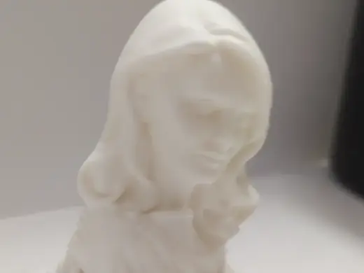 Busto de actriz Penelope Cruz