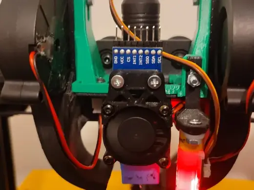 ADXL345 mount for Artillery Hornet hotend/extruder