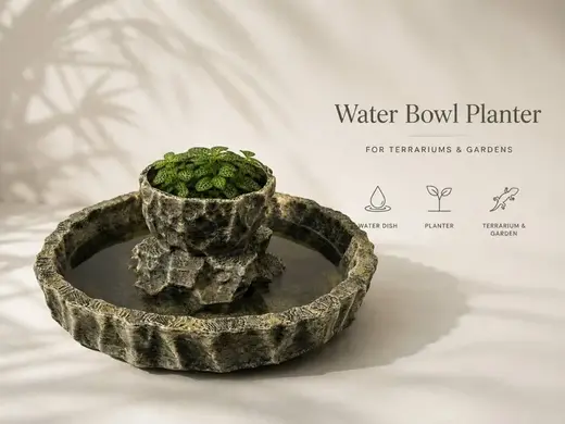 Water Bowl Planter