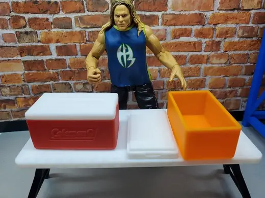1/10 Scale Coleman Cooler