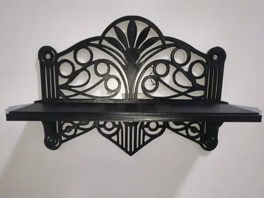 Art Deco Wall Shelf – Elegant Display Decor