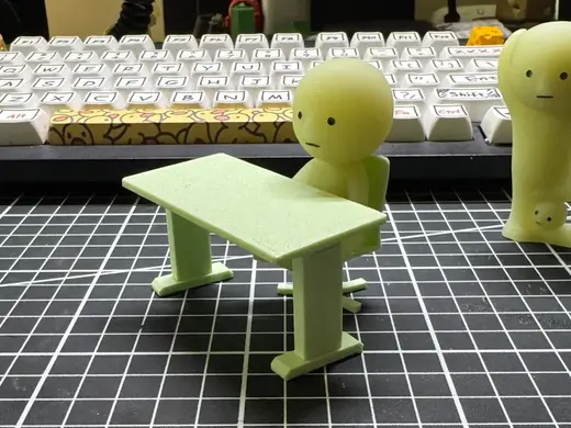 my little standing desk - it moves