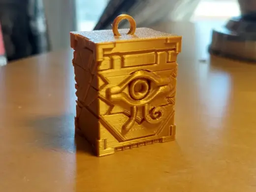 Yugioh inspired ring box. (needs 1 paper clip)