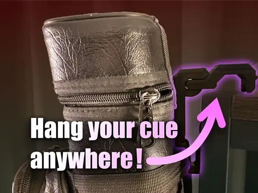 Billiards Cue - Claw for Hanging