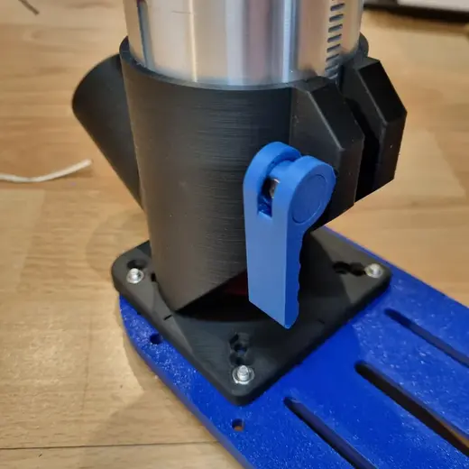 65mm router base wiith dust extraction