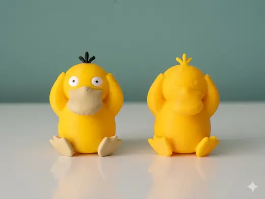 Mini Psyduck - Pokéball Fit Edition