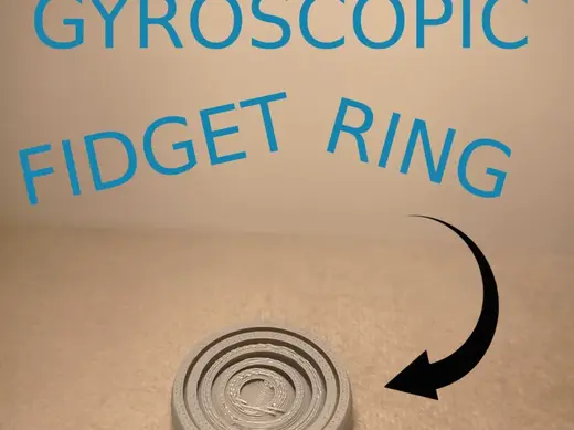 Gyroscopic Fidget Ring