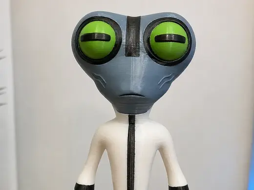 Grey Matter Alien Figure