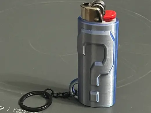 Question Mark Lighter sleeve / Keychain