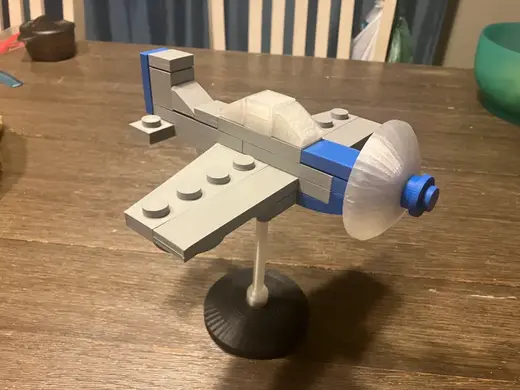 Large 300% Brick P-51 Mustang
