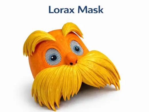 Lorax / Old Man Mask