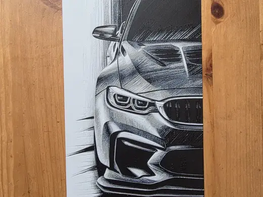 BMW Hueforge