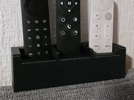 Remote Organizer for Bedframe