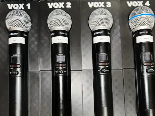 Gridfinity Shure SLXD2/SM58 Mic Holder