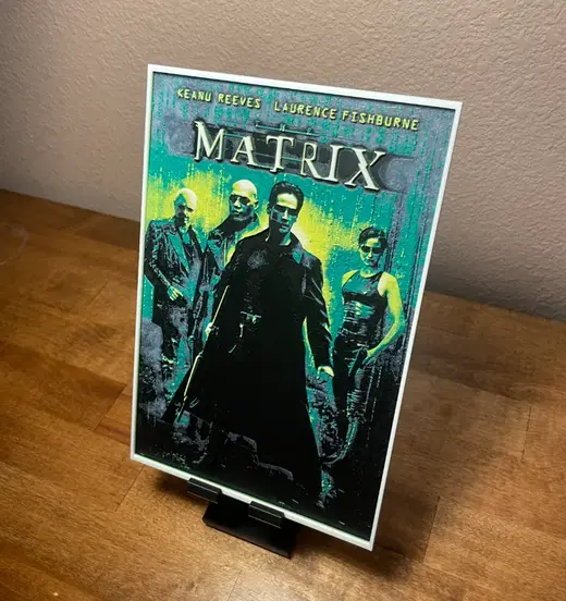 Hueforge - The Matrix - Movie Poster