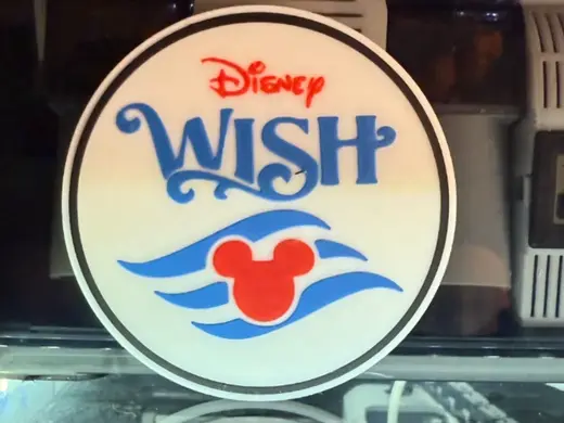 DISNEY WISH CRUISE COASTER
