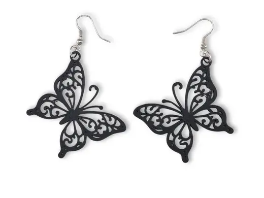 Filigree Butterfly Earrings