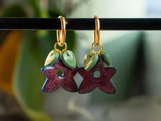 Stardew Valley Stardrop Earrings