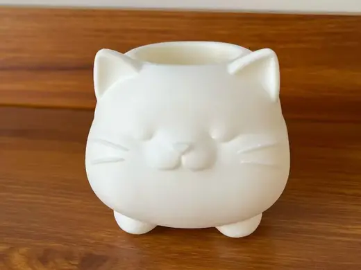 可爱的小猫花盆 笔筒 手办 摆件