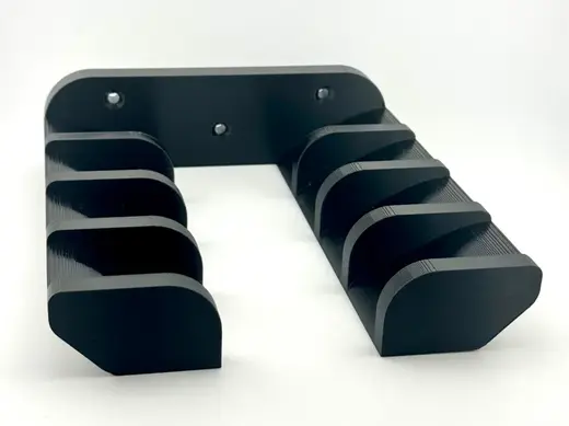 Padel Racket Wall Mount | 4-Racket Organizer