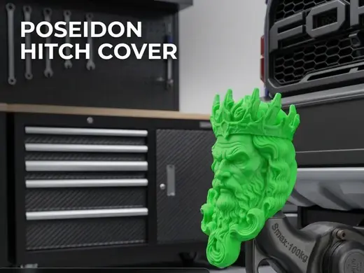 Poseidon Trailer Hitch Cover