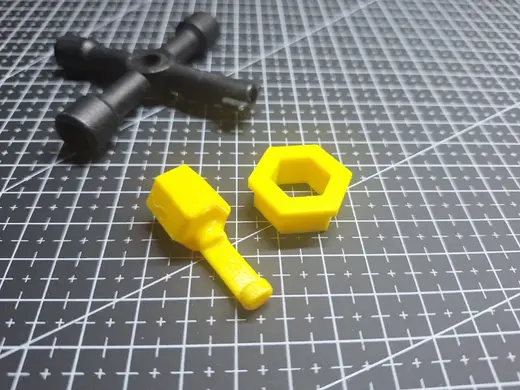 Honeycomb Storage Wall - mini cross wrench holder