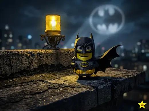 BatMinion — Caped Crusader Superhero Mashup