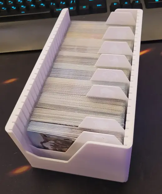Card catalogue 59x91 euro size with sleeves