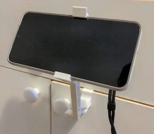 Adjustable Locking Airplane Phone Holder V2
