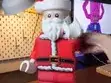 Brick figure santa claude