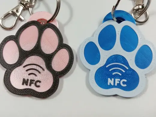 NFC Pet Tag - Dog - Standard Tag