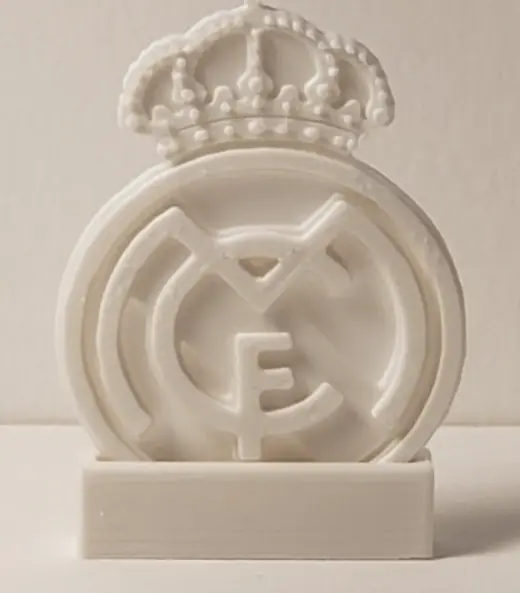 Simple Real Madrid F.C. Desktop Badge