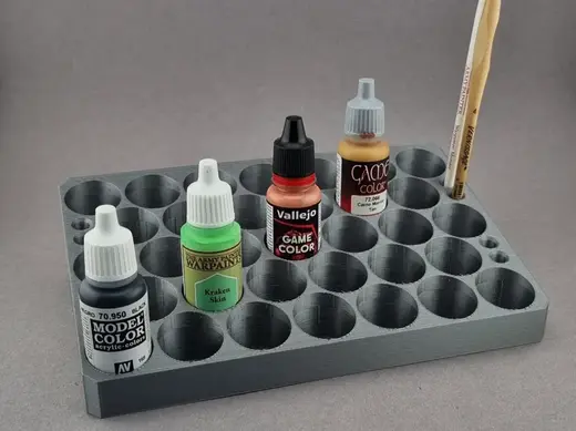 Paints stand for 33pcs Vallejo bottles