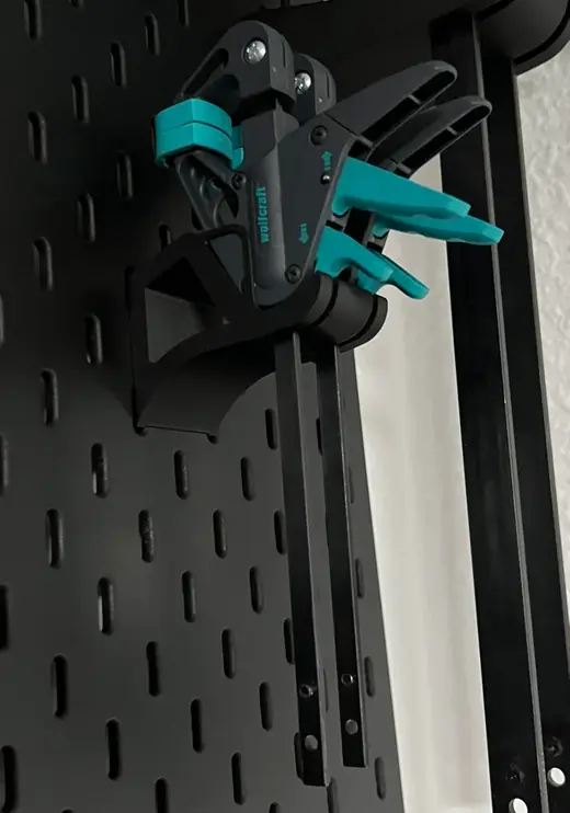 Ikea Skadis Holder for Mini Wolfcraft Clamps